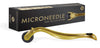 ORA Gold Deluxe Microneedle Dermal Roller System - GOLD Handle/Black Head (0.25mm)