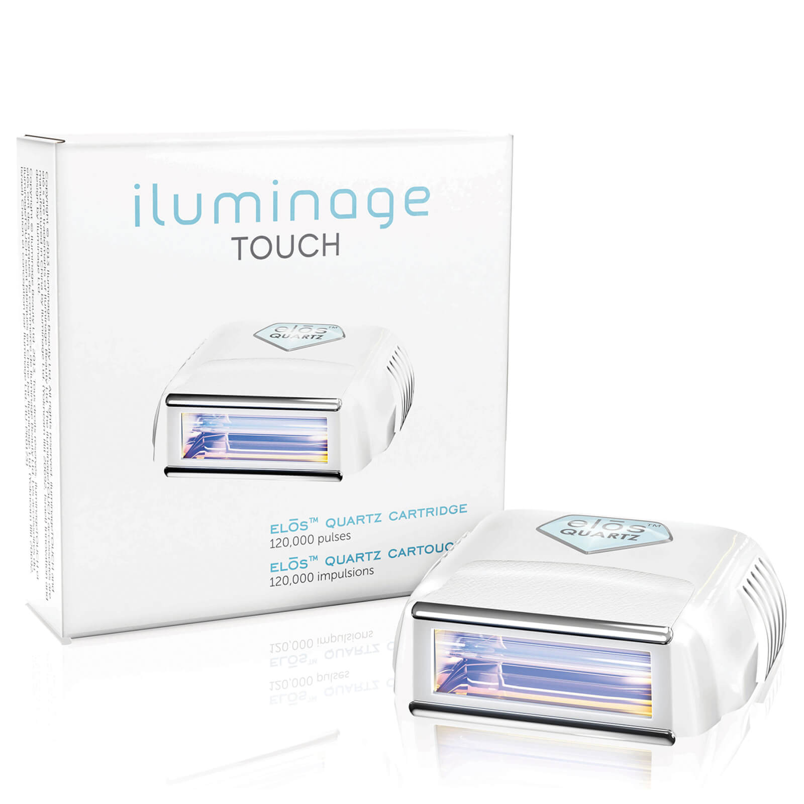 iluminage Touch/mē Smooth Quartz elos Replacement Cartridge (120,000 pulses)