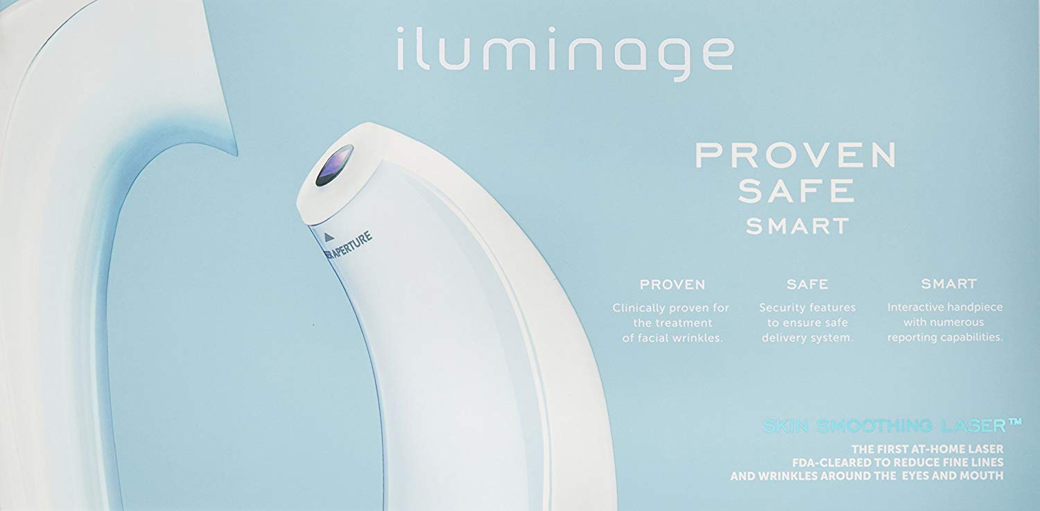 iluminage At-Home Skin Smoothing Laser Anti-Aging Device (FDA-Cleared) - Factory Refurbished
