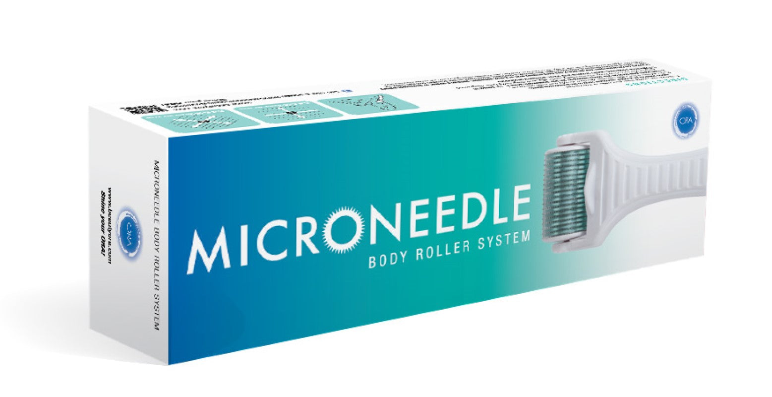 ORA Body Microneedle Roller System (Anti-Wrinkles, Stretch Marks, Scars & Cellulite)