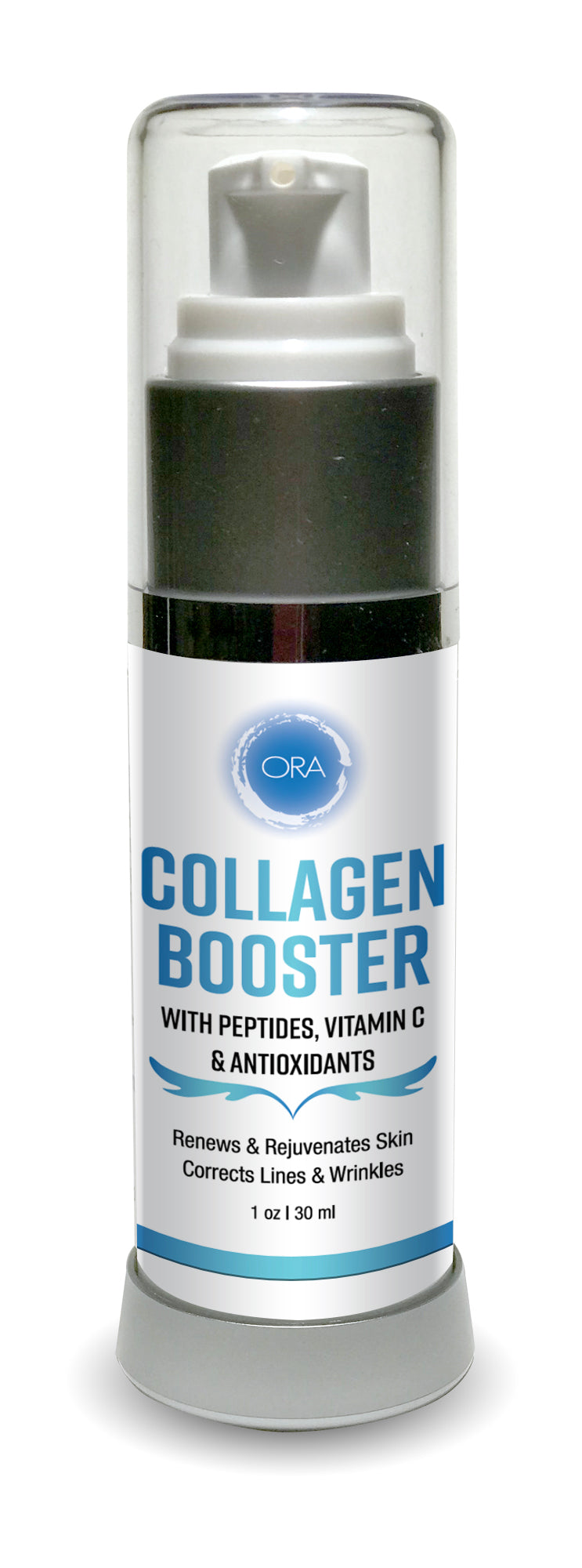 ORA Collagen Booster (w/Peptides, Vitamin C & Antioxidants) - For Post Microneedle Roller Treatment